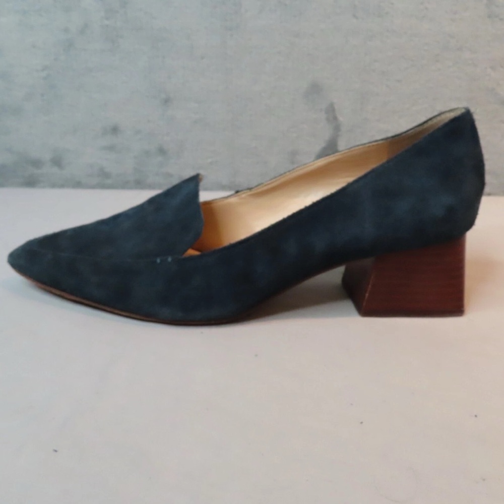 Sole Society Women's Mavis Suede Leather Pump; size 8.5